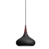 Lampa Wisząca Orient 34 Cm Czarna Fritz Hansen