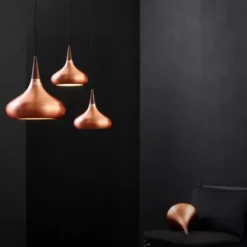 Lampa Wisząca Orient 50 Cm Czarna Fritz Hansen