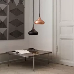 Lampa Wisząca Orient 50 Cm Czarna Fritz Hansen