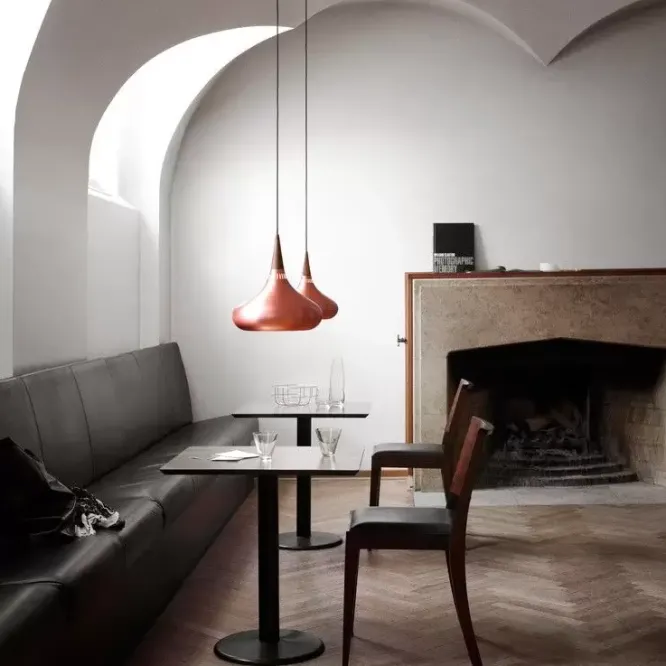 Lampa Wisząca Orient 22,5 Cm Miedziana Fritz Hansen