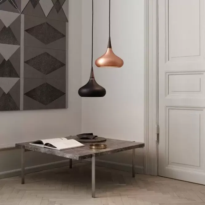 Lampa Wisząca Orient 22,5 Cm Miedziana Fritz Hansen