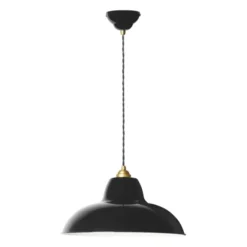 Lampa Wisząca Original 1227 Midi Wide Brass Jet Black Anglepoise