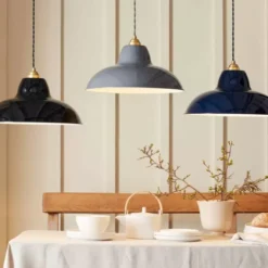 Lampa Wisząca Original 1227 Midi Wide Brass Ink Blue Anglepoise