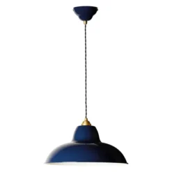 Lampa Wisząca Original 1227 Midi Wide Brass Ink Blue Anglepoise