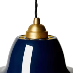 Lampa Wisząca Original 1227 Midi Wide Brass Ink Blue Anglepoise