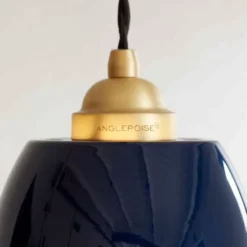 Lampa Wisząca Original 1227 Midi Wide Brass Ink Blue Anglepoise