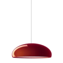 Lampa Wisząca Pangen Czerwona Fontana Arte