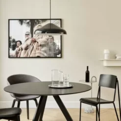 Lampa Wisząca Pao 47 Cm Czarna Hay