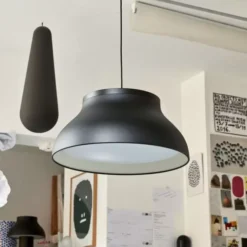 Lampa Wisząca Pc Duża Czarna Hay