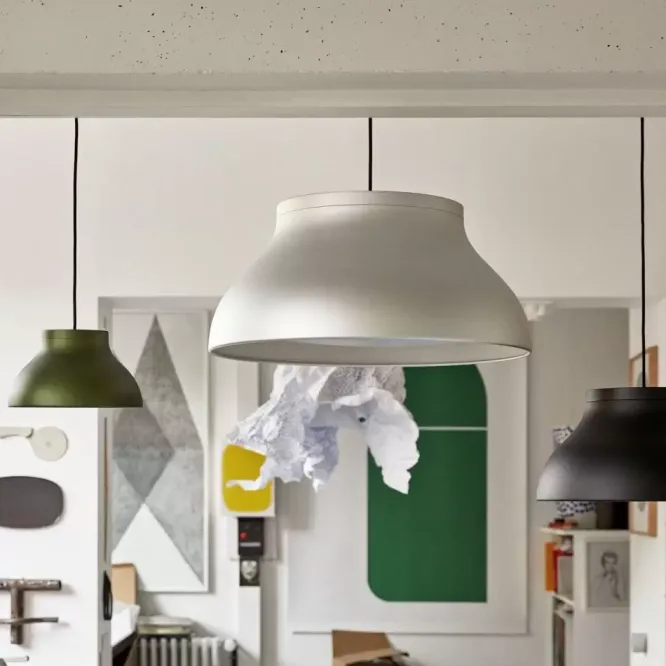 Lampa Wisząca Pc Średnia Aluminiowa Hay