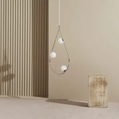 Lampa Wisząca Pearls 65 Mosiądz Pholc