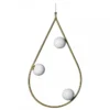 Lampa Wisząca Pearls 80 Mosiądz Pholc