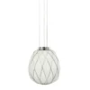 Lampa Wisząca Pinecone 30 Cm Chromowana Fontana Arte