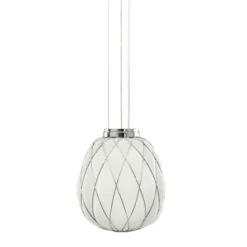 Lampa Wisząca Pinecone 30 Cm Chromowana Fontana Arte