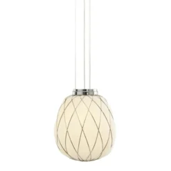 Lampa Wisząca Pinecone 30 Cm Chromowana Fontana Arte
