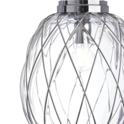 Lampa Wisząca Pinecone 30 Cm Transparentna Fontana Arte