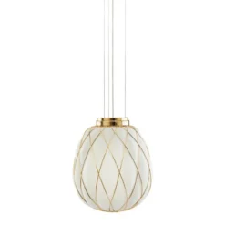Lampa Wisząca Pinecone 30 Cm Złota Fontana Arte