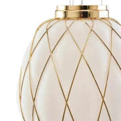 Lampa Wisząca Pinecone 30 Cm Złota Fontana Arte