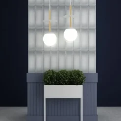 Lampa Wisząca Plaat A Biała Ummo