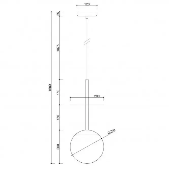 Lampa Wisząca Plaat A Biała Ummo
