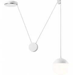 Lampa Wisząca Planets 1 Opalizowana Brokis