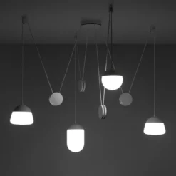 Lampa Wisząca Planets 4 Opalizowana Brokis