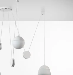 Lampa Wisząca Planets 4 Opalizowana Brokis