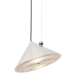 Lampa Wisząca Pose 43 Cm Beżowa Tom Dixon