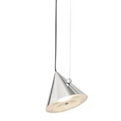 Lampa Wisząca Pose 25 Cm Srebrna Tom Dixon