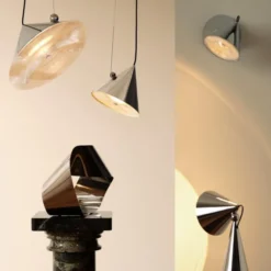 Lampa Wisząca Pose 25 Cm Srebrna Tom Dixon