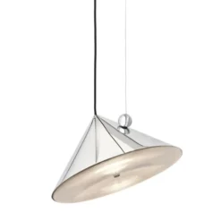 Lampa Wisząca Pose 43 Cm Srebrna Tom Dixon