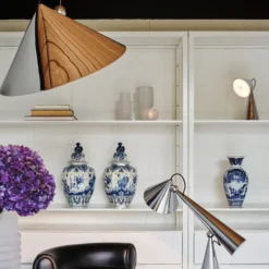 Lampa Wisząca Pose 43 Cm Srebrna Tom Dixon