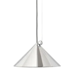Lampa Wisząca Pose 43 Cm Srebrna Tom Dixon