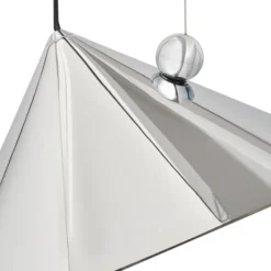 Lampa Wisząca Pose 43 Cm Srebrna Tom Dixon
