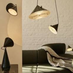 Lampa Wisząca Pose 43 Cm Zielona Tom Dixon