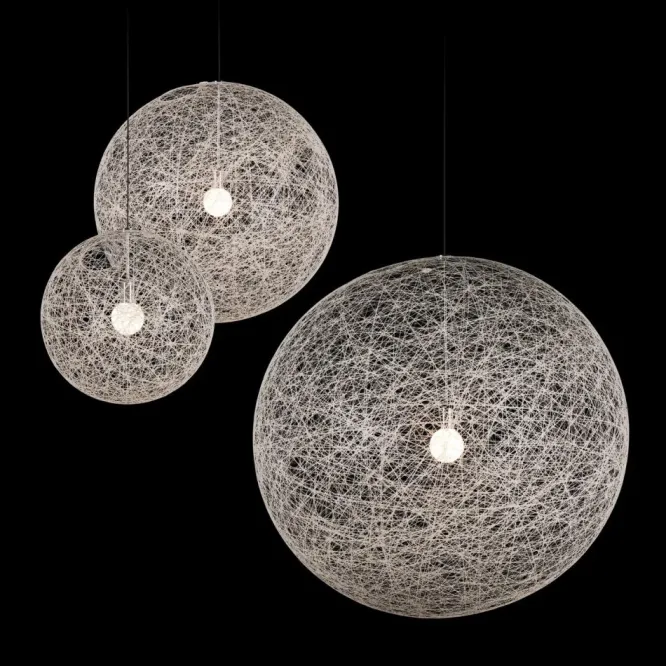 Lampa Wisząca Random Light Ii 50 Cm Biała Moooi