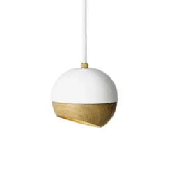 Lampa Wisząca Ray S Biała Mater