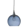 Lampa Wisząca Rowan S Niebieska Ebb&Flow