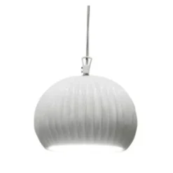 Lampa Wisząca Sahara 23X18 Cm Biała Karman