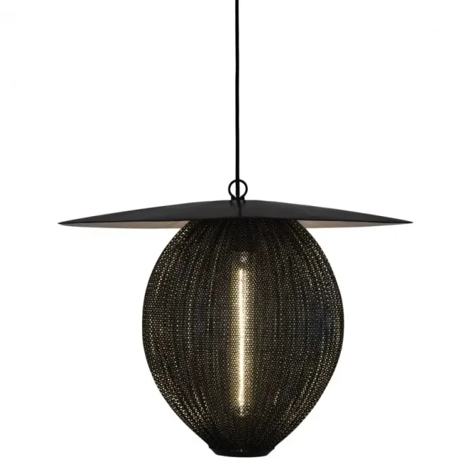 Lampa Wisząca Satellite 27 Cm Czarna Gubi