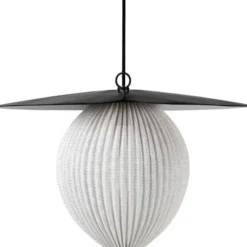 Lampa Wisząca Satellite 22 Cm Kremowa Biel Gubi
