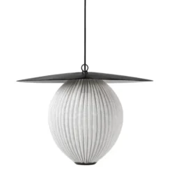 Lampa Wisząca Satellite 27 Cm Kremowa Biel Gubi