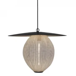 Lampa Wisząca Satellite 27 Cm Kremowa Biel Gubi