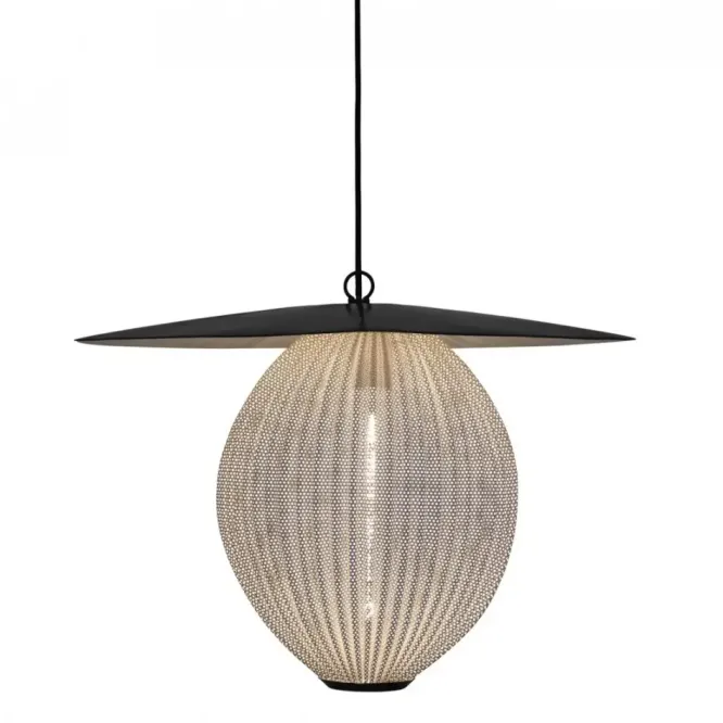 Lampa Wisząca Satellite 27 Cm Kremowa Biel Gubi