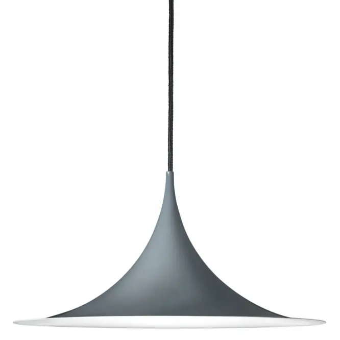 Lampa Wisząca Semi 47 Cm Antracytowa Połysk Gubi