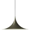 Lampa Wisząca Semi 47 Cm Ciemne Kakao Połysk Gubi