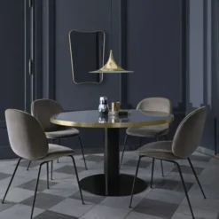 Lampa Wisząca Semi 60 Cm Ciemne Kakao Połysk Gubi