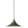 Lampa Wisząca Semi 30 Cm Ciemne Kakao Połysk Gubi