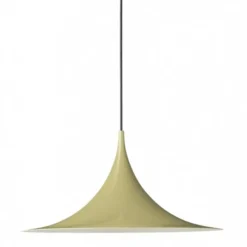 Lampa Wisząca Semi 47 Cm Jasnozielona Połysk Gubi