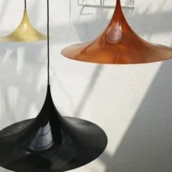 Lampa Wisząca Semi 30 Cm Matowa Czarna Gubi
